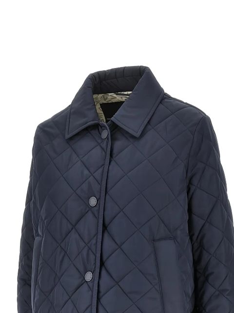 Weekend Max Mara quilted polo-collar jacket - Blue - zdjęcie produktu nr 2