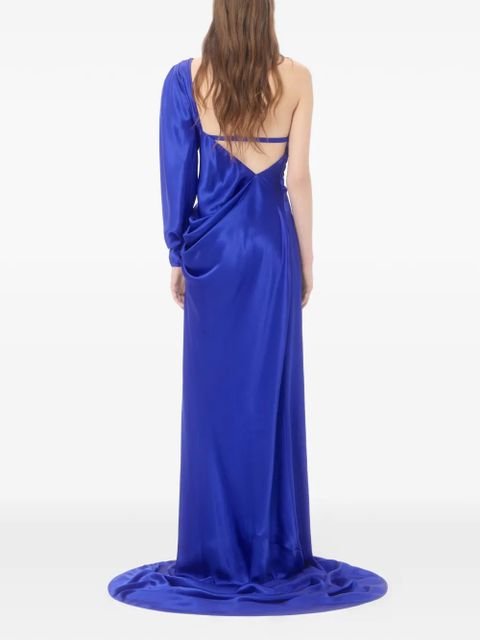 Valentino Garavani crepe satin gown - Blue