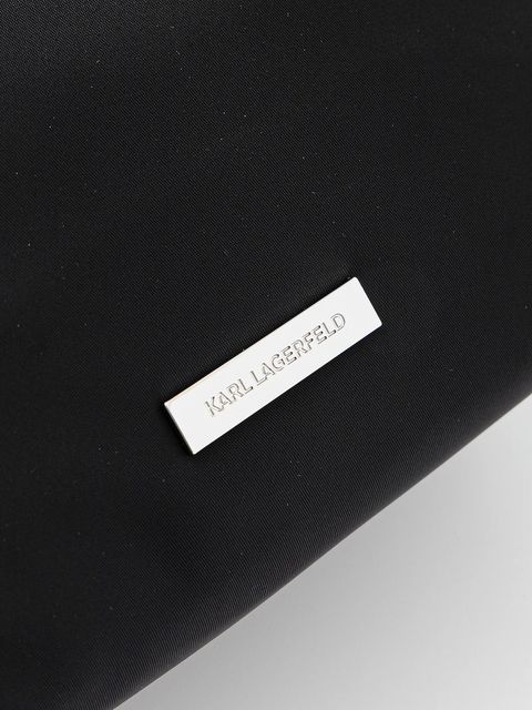 Karl Lagerfeld kosmetyczka IKON kolor czarny B1W32010 - zdjęcie produktu nr 2