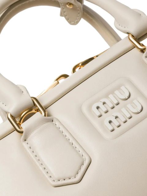 Miu Miu Arcadie tote bag - White