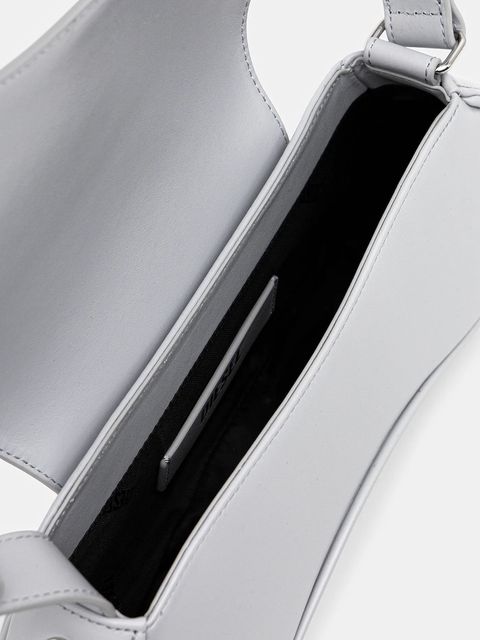 Diesel torebka skórzana PLAY PLAY CROSSBODY cross body kolor niebieski X10221.PR227