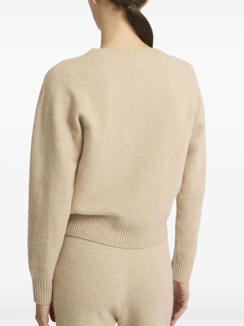 Yves Salomon knitted jumper - Neutrals