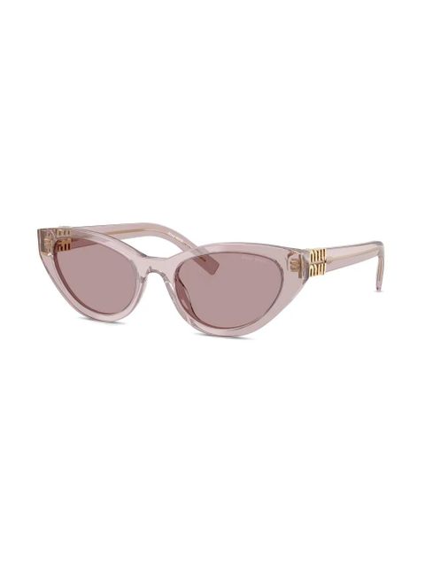 Miu Miu Eyewear cat-eye frame sunglasses - Purple - zdjęcie produktu nr 2