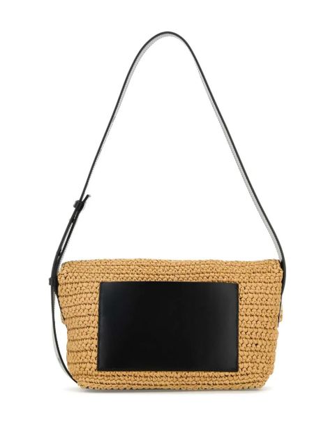 JIL SANDER+ raffia cross body bag - Neutrals - zdjęcie produktu nr 2