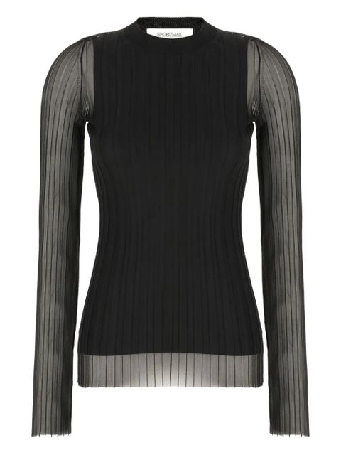 Sportmax long-sleeved top - Black - zdjęcie produktu nr 1