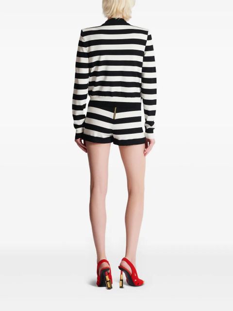 Balmain Face Mariniere cardigan - Black