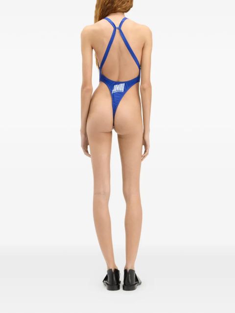 Jean Paul Gaultier The Blue Target swimsuit