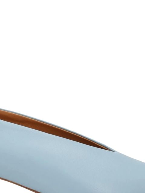 Aeyde Clara leather pumps - Blue - zdjęcie produktu nr 2