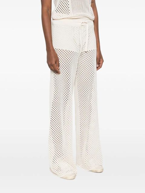 Golden Goose crochet trousers - Neutrals