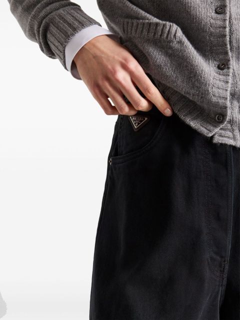 Prada wide-leg jeans - Black