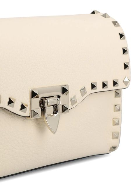 Valentino Garavani small Rockstud shoulder bag - Neutrals