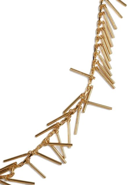 Jil Sander teardrop-style brass necklace - Gold - zdjęcie produktu nr 2