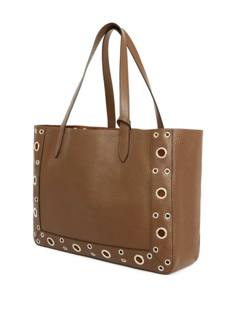 Valentino Garavani leather tote bag - Brown - zdjęcie produktu nr 2