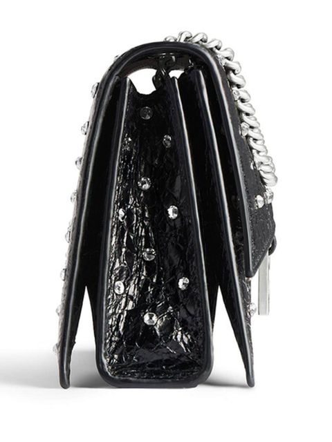 Balenciaga small Crush shoulder bag - Black - zdjęcie produktu nr 2