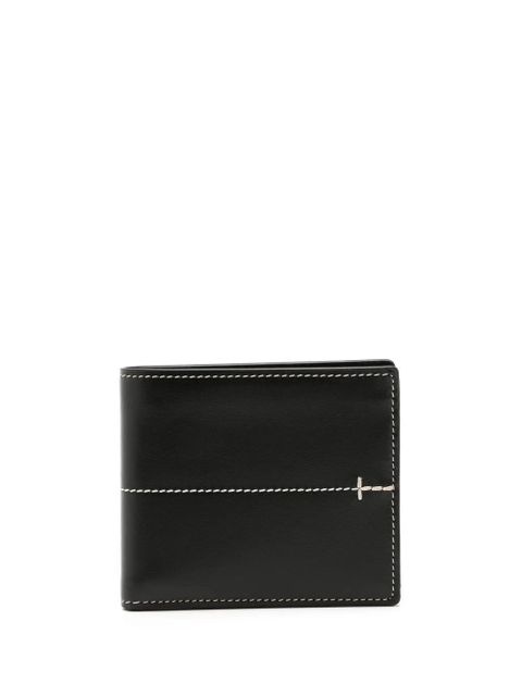 Tod's contrast-stitch detail wallet - Black - zdjęcie produktu nr 1