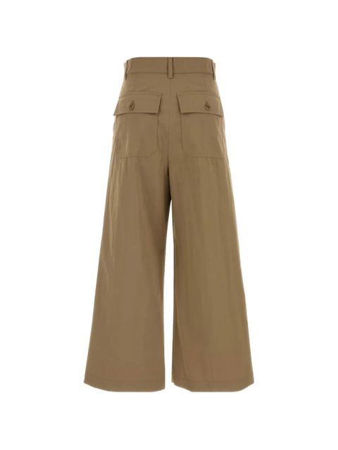 Weekend Max Mara flap-pocket trousers - Neutrals - zdjęcie produktu nr 2