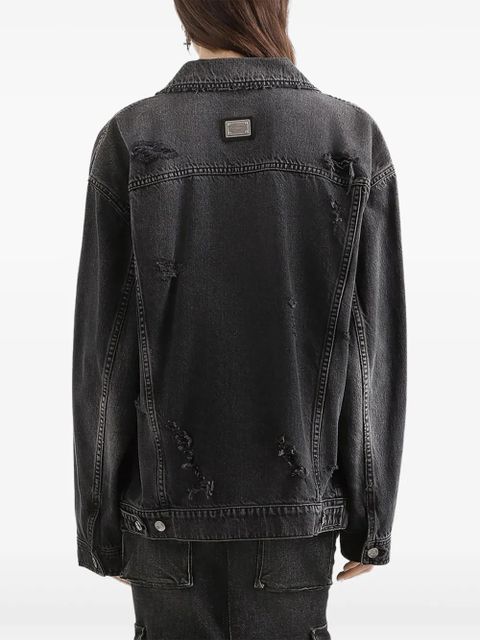 Dolce & Gabbana buttoned denim jacket - Black