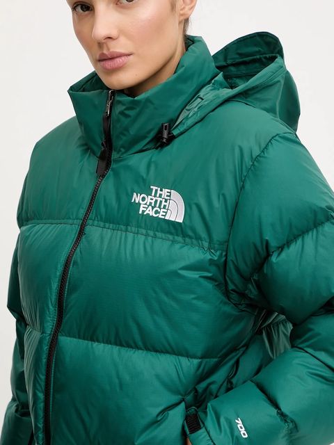The North Face kurtka puchowa 1996 Retro Nuptse kolor zielony zimowa NF0A3XEO1KI1