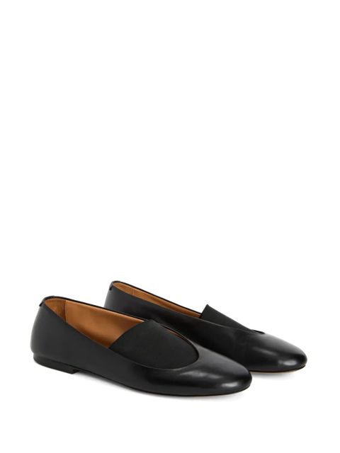 Jil Sander leather ballet flats - Black - zdjęcie produktu nr 2