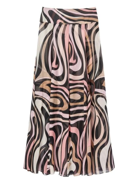 PUCCI Marmo-print maxi skirt - Black - zdjęcie produktu nr 1