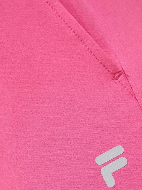 Fila spodnie treningowe Rochefaort kolor różowy gładkie