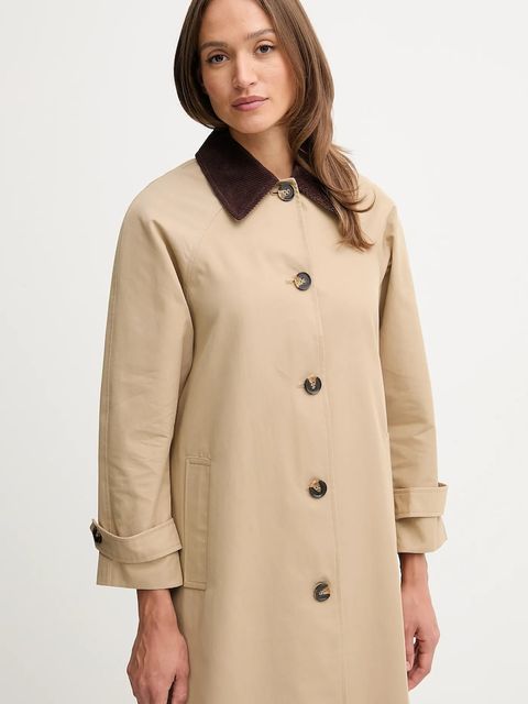 Pedro del Hierro płaszcz kolor zielony 8572318