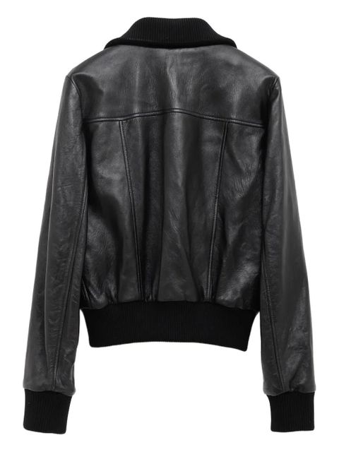 Chloé pocket-detailed bomber jacket - Black - zdjęcie produktu nr 2