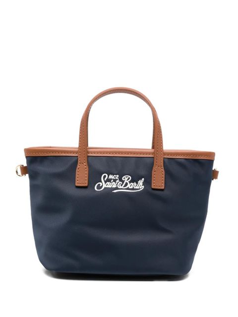 MC2 Saint Barth mini City tote bag - Blue - zdjęcie produktu nr 1