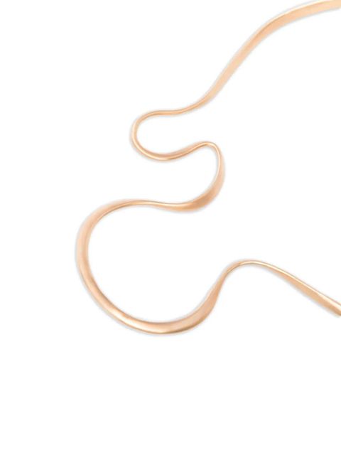 Cult Gaia Suni sculpted necklace - Gold