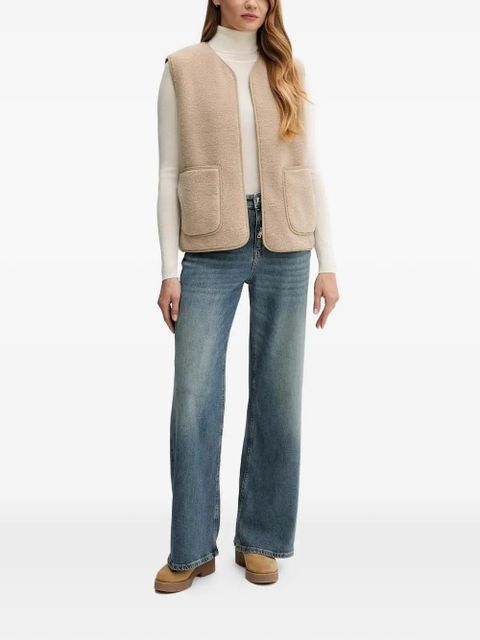 MC2 Saint Barth ribbed roll-neck top - Neutrals