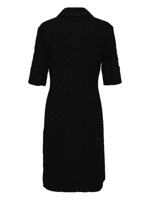 Jil Sander crew-neck midi dress - Black - zdjęcie produktu nr 2