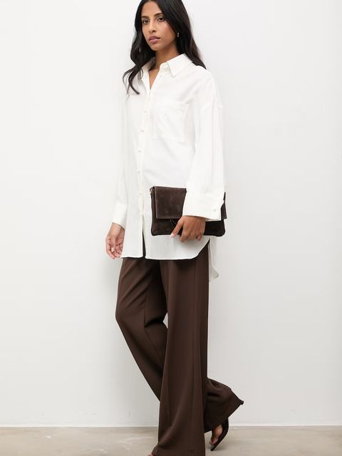 Answear.LAB koszula z dodatkiem lnu - zdjęcie produktu nr 2