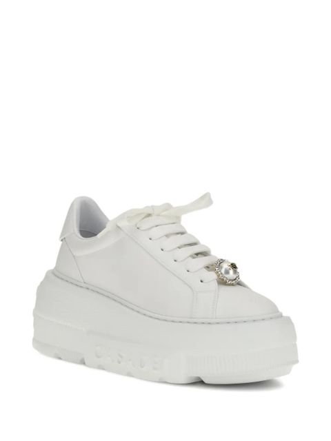 Casadei jewel platform nexus trainers - White - zdjęcie produktu nr 2