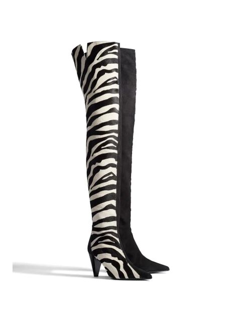 KHAITE Harvey over-the-knee high boots - White - zdjęcie produktu nr 2