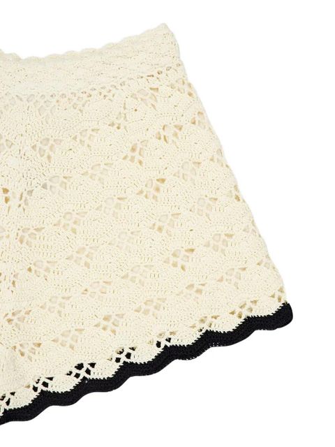 ZIMMERMANN crochet shorts - Neutrals - zdjęcie produktu nr 2