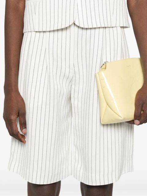 LouLou de Saison striped shorts - White