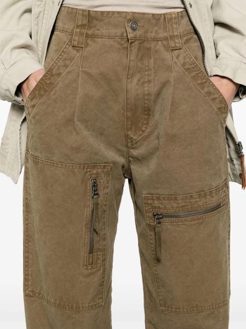 MARANT ÉTOILE Kanna trousers - Brown - zdjęcie produktu nr 2