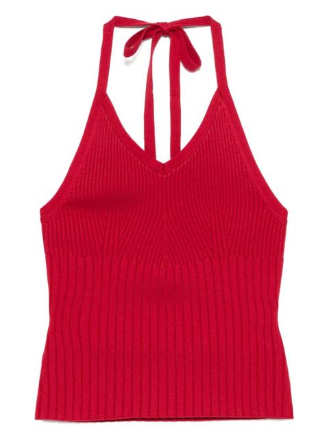 Reformation Delia top - Red - zdjęcie produktu nr 1