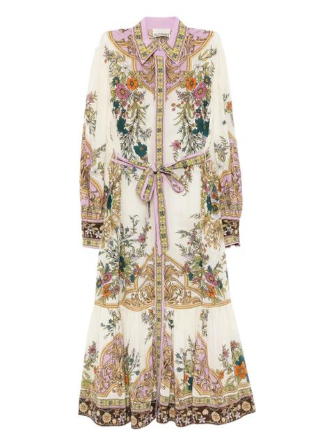 ALEMAIS Antoinette shirt-dress - Neutrals