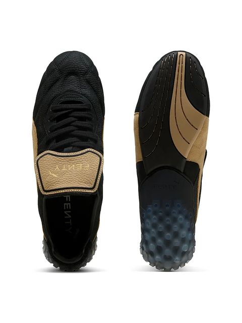 Puma sneakersy nubukowe PUMA x FENTY damskie kolor czarny 404778