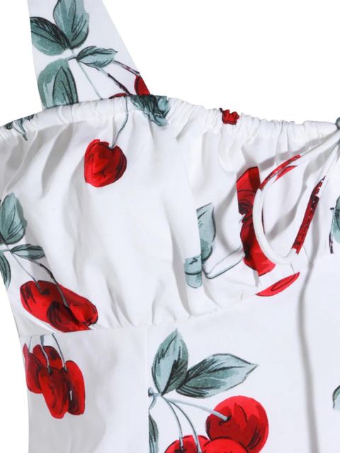 TWINSET cherry-print top - White