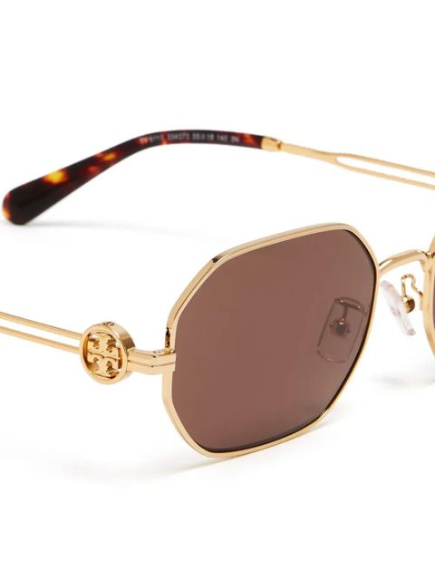 Tory Burch square sunglasses - Gold