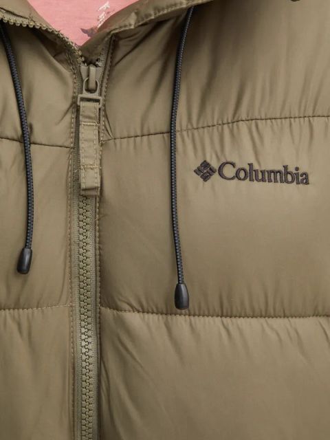 Columbia kurtka damska kolor zielony zimowa