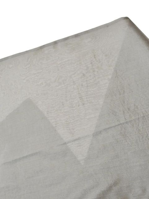 Max Mara geometric-shape scarf - Grey - zdjęcie produktu nr 2