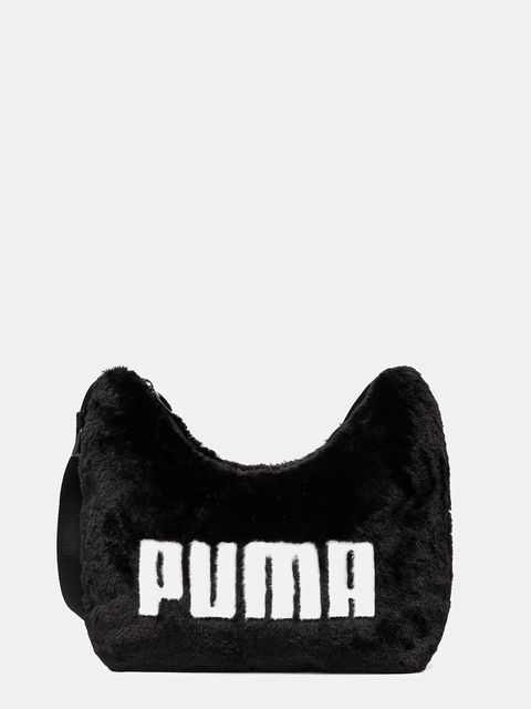 Puma torebka Up Faux Fur kolor czarny 91869 - zdjęcie produktu nr 1