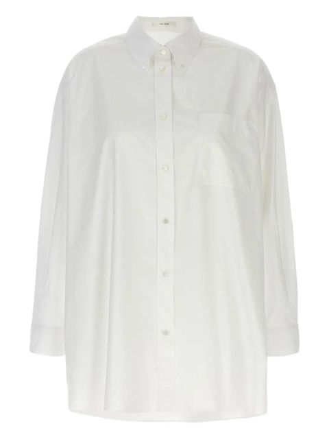 The Row cotton shirt - White