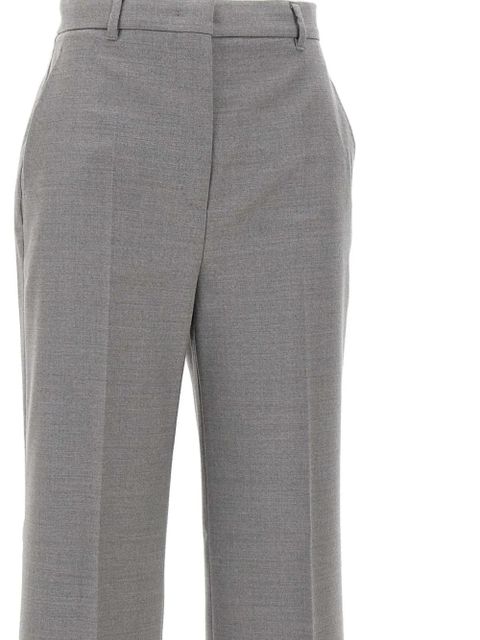 Max Mara belt loops crease trousers - Grey - zdjęcie produktu nr 2