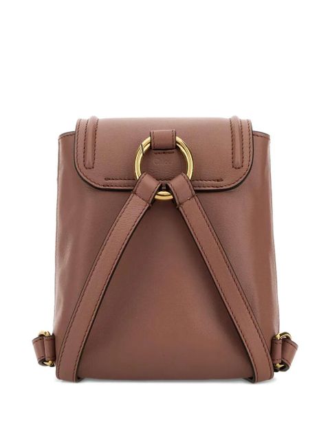 Chloé mini Horse Medal leather backpack - Brown - zdjęcie produktu nr 2