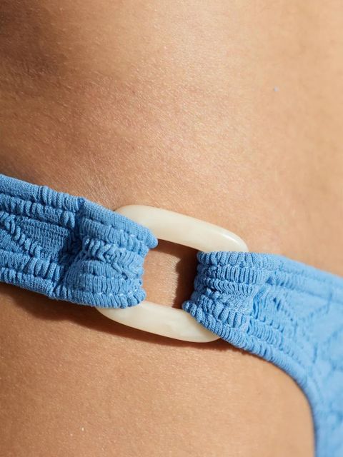 Bond-eye ring textured bottoms - Blue