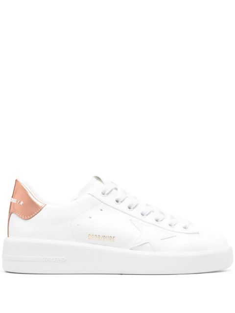 Golden Goose Pure-Star lace-up sneakers - White - zdjęcie produktu nr 1